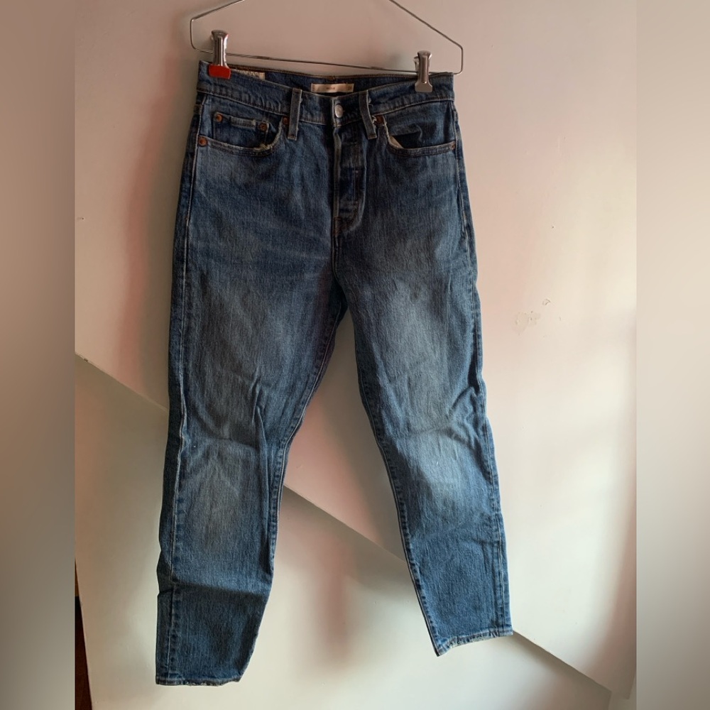 Levi's Wedgie Classic Blue Denim Jeans